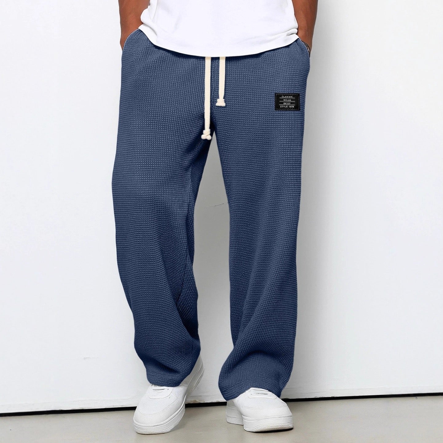 Samuel | Wijde Broek Met Verstelbare Taille