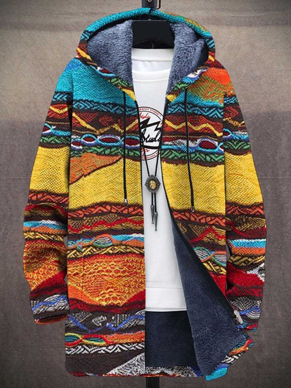 Jindalee | Luxe, kunstgeïnspireerde cardigan