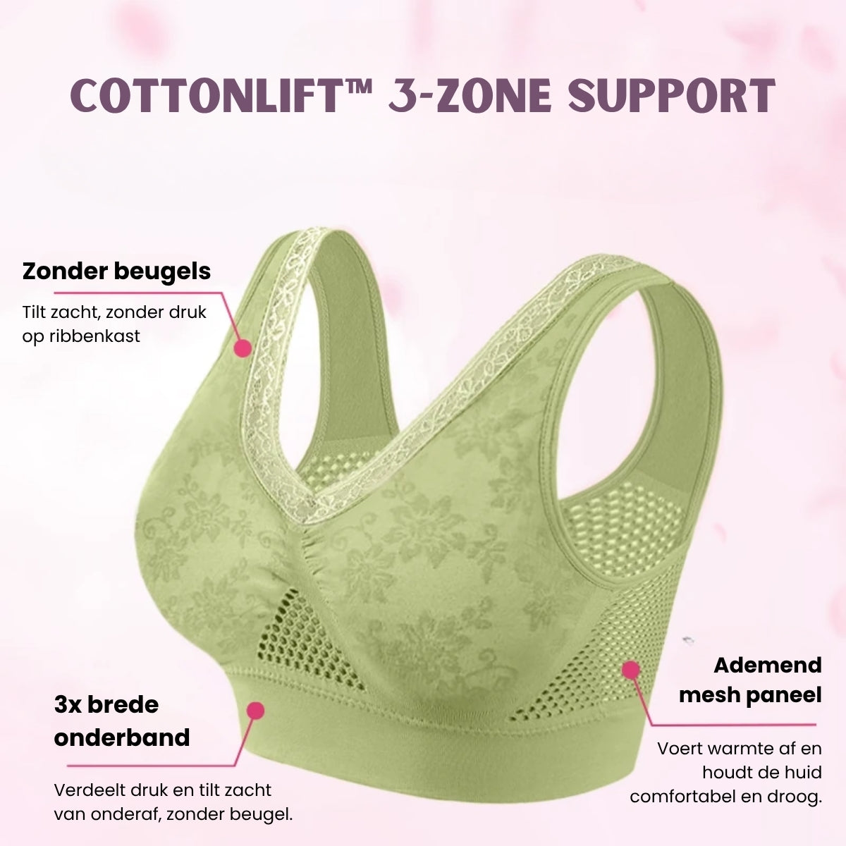 ComfortLift | Zachte BH met CottonLift™ Ondersteuning