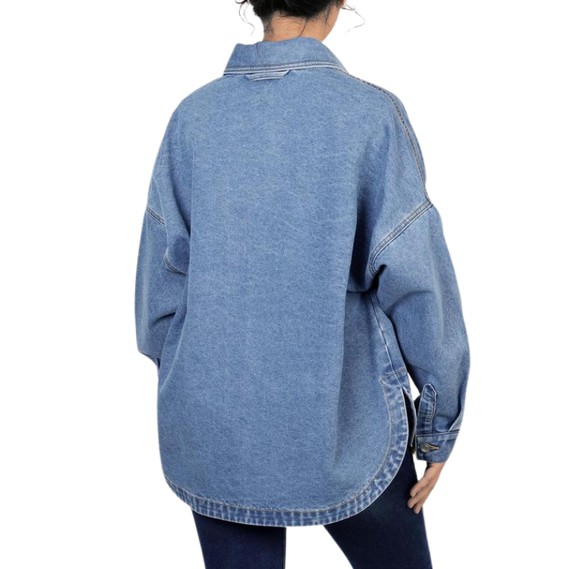 Lanie | Losse jas in vintage stijl