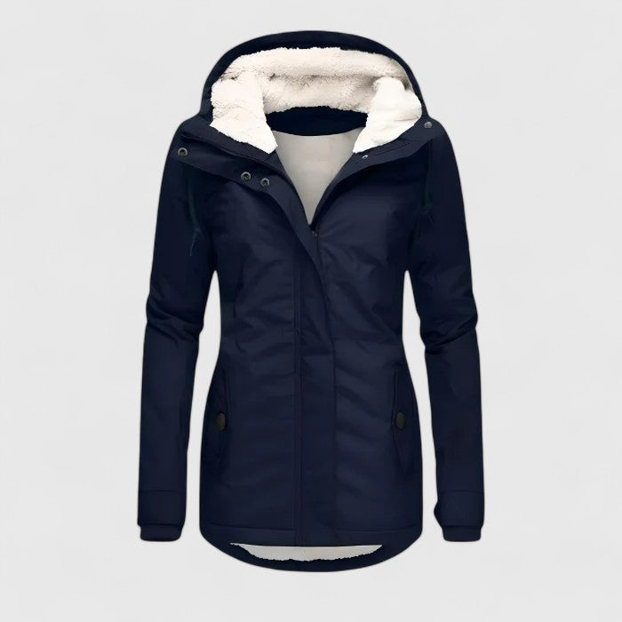 Anita | Waterdichte winterjas met capuchon