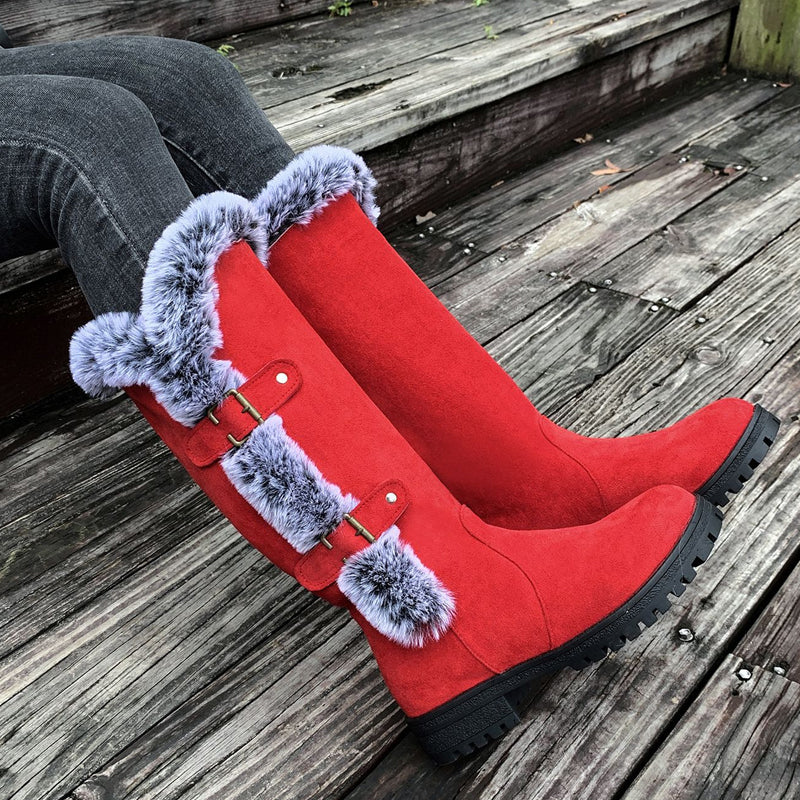 Mareselle™ | Dikke winterlaarzen met halfhoge schacht 1