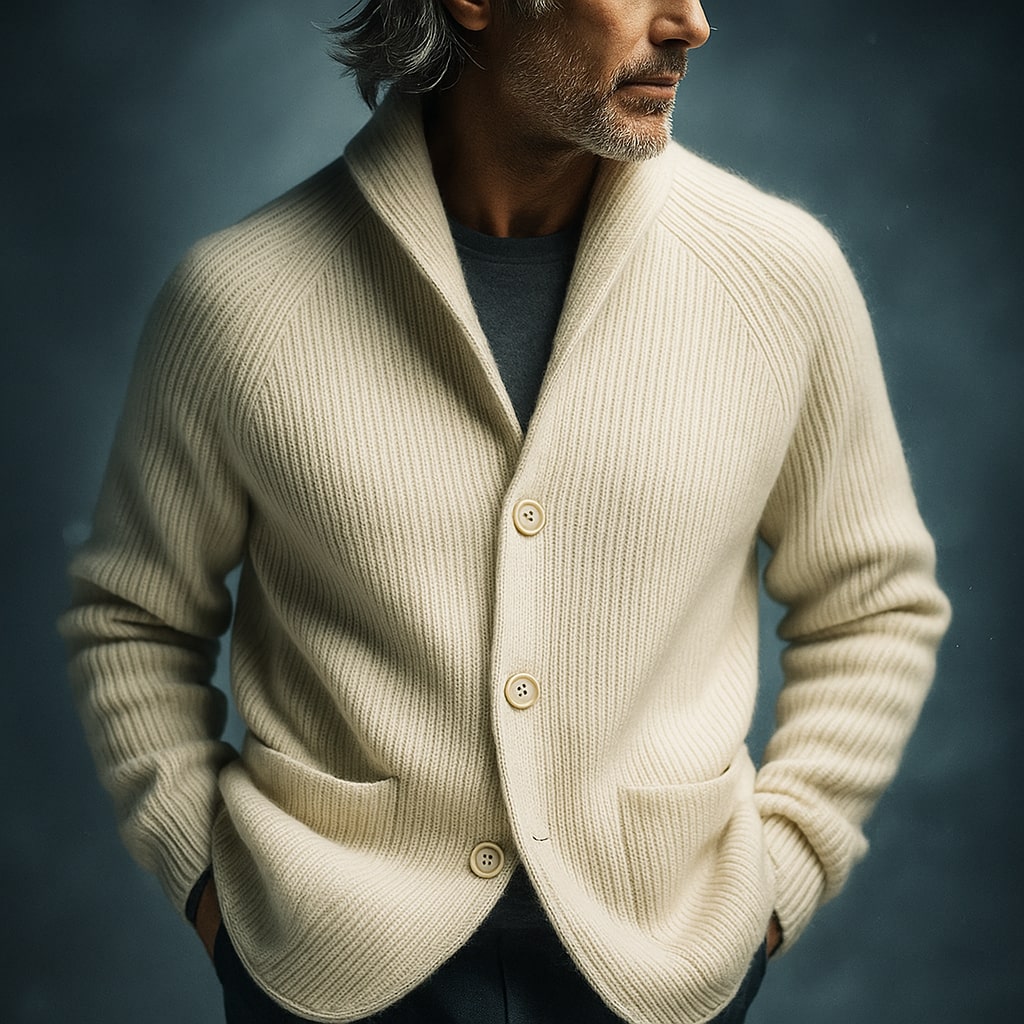 Matteo lichtgewicht gebreide cardigan 7