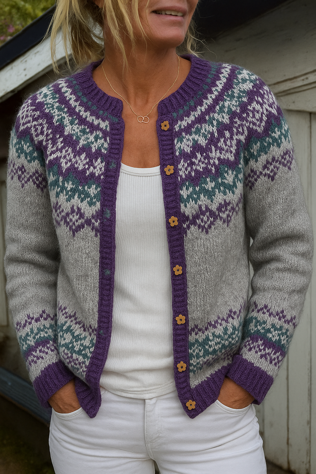 Naomie | Vintage IJslands vest 0