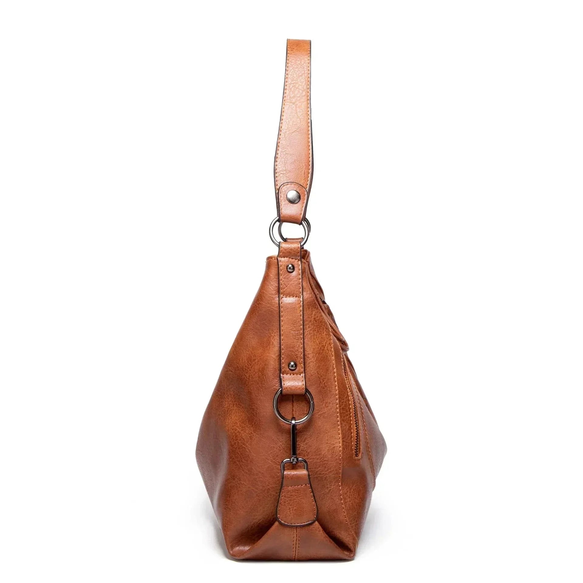 Nora - Leren tas voor elke dag 4