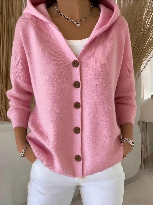 Nylah | Comfortabel vest met lange mouwen