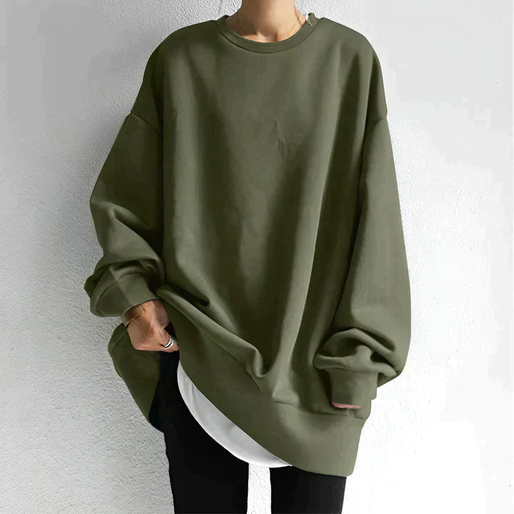 Joyce | Dames Oversized Buikbedekkende Tuniek Trui