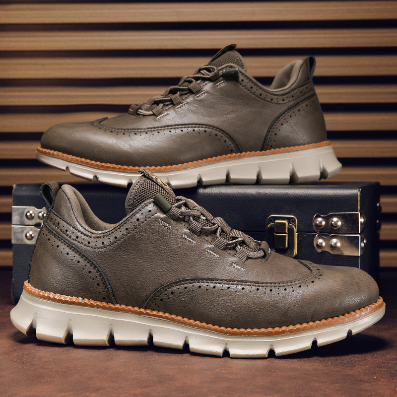 Prime leren sneakers 5