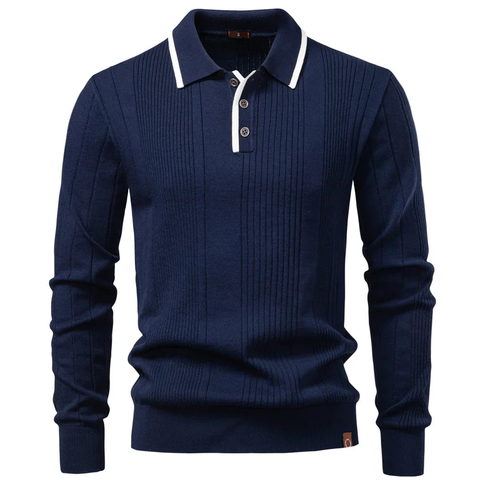 Theon | Heren Winter Poloshirt