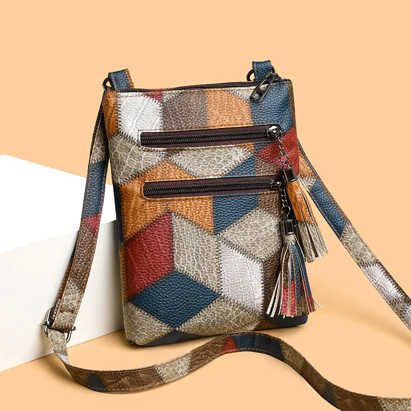 Barley | Leren Damestas Met Mozaïekpatroon