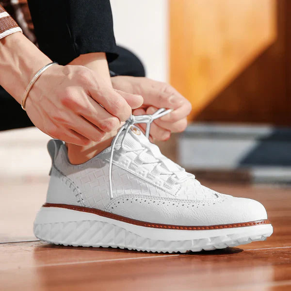 Jaxon | Oxford sneaker met dempende zool