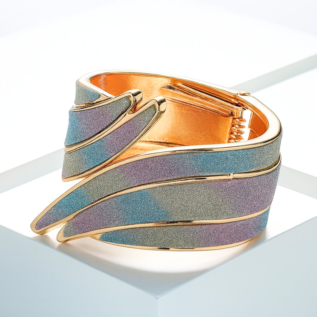 Spiraalvormige luminescentie armband 4