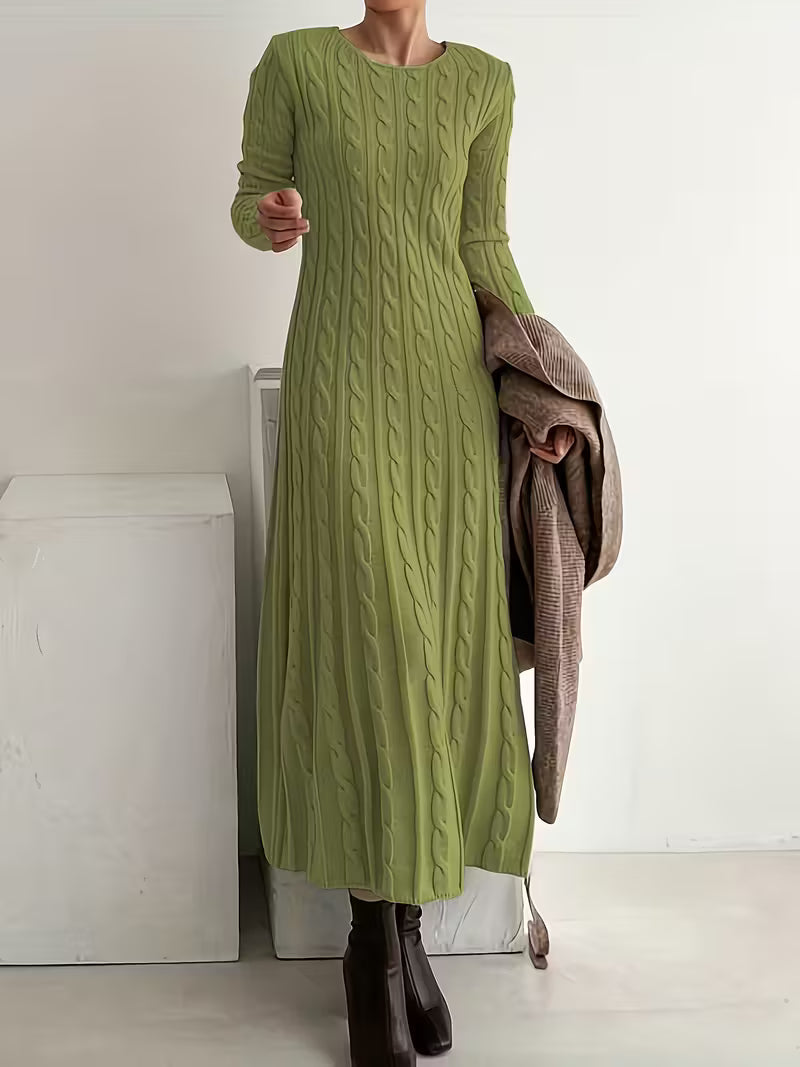 Vanessa | Elegante gebreide maxi-jurk 1