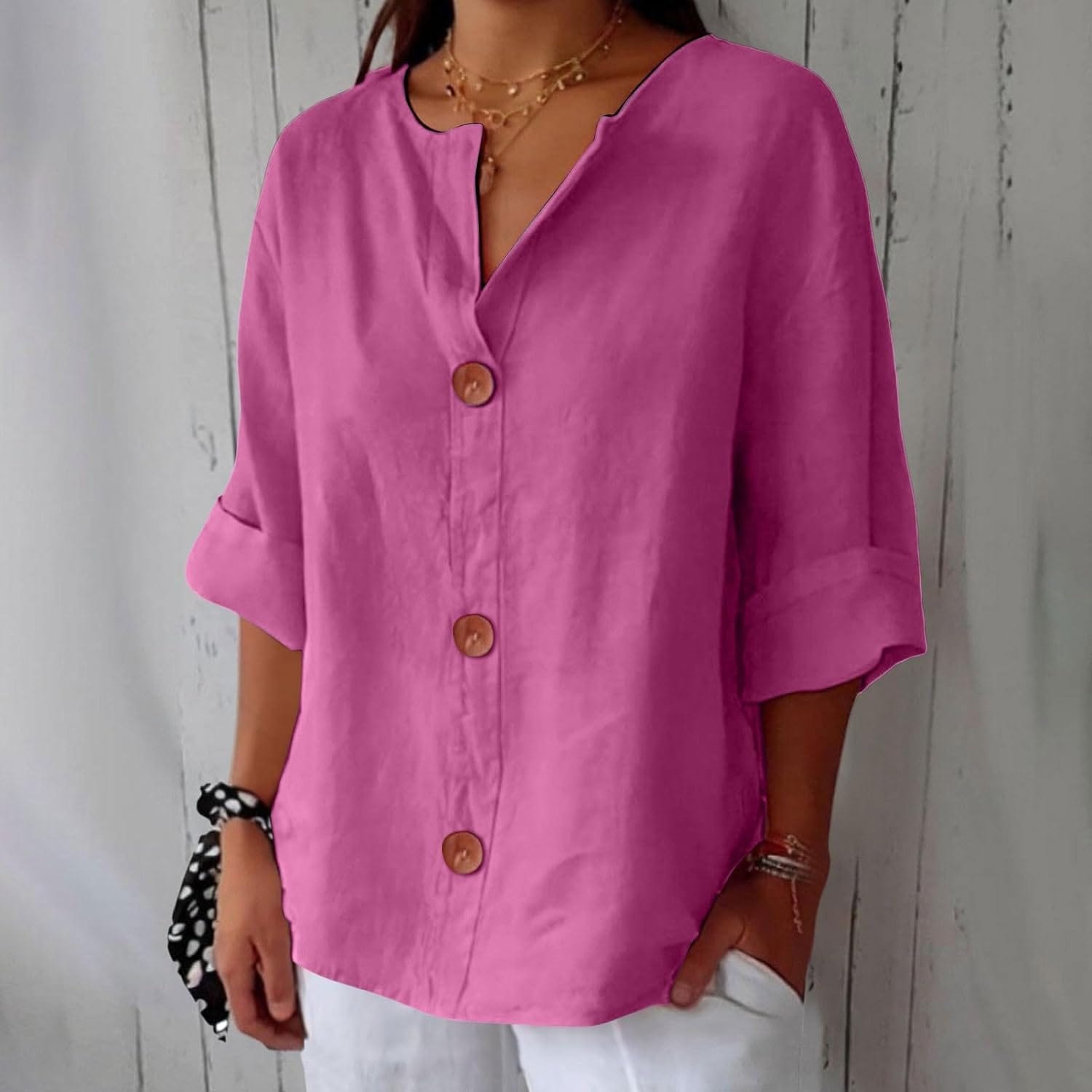 Vera Breezy Linnen Shirt 3