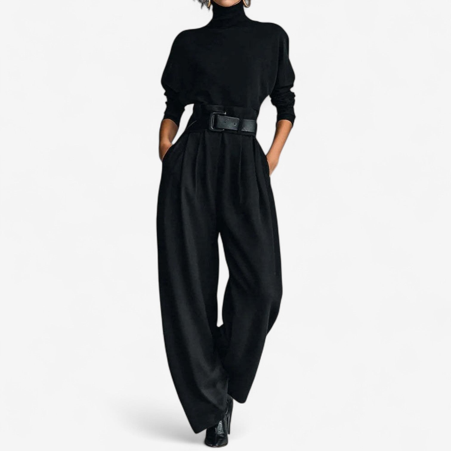 Helene | Elegante Jumpsuit met Hoge Hals