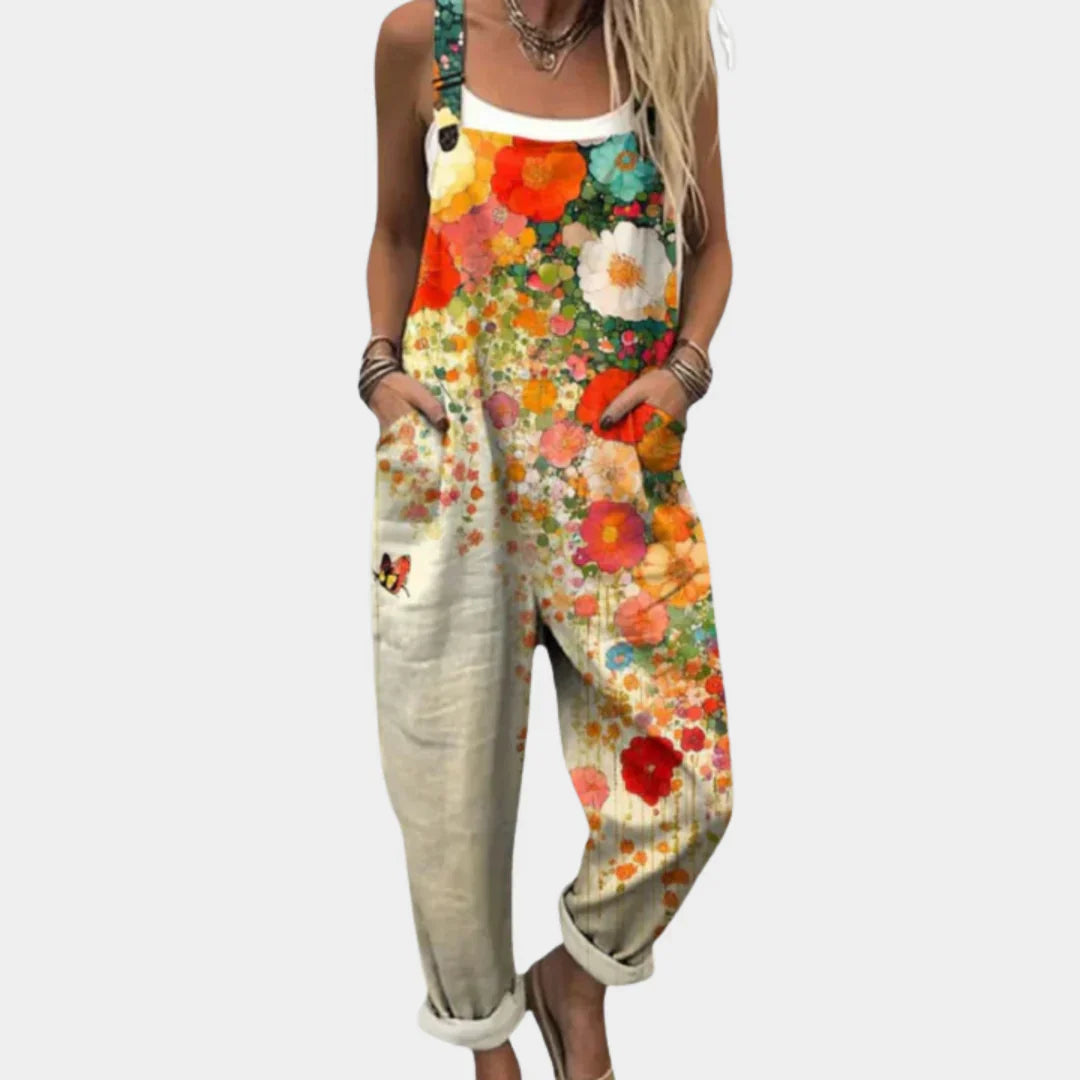 Jandis | Comfortabele tuinbroek met print
