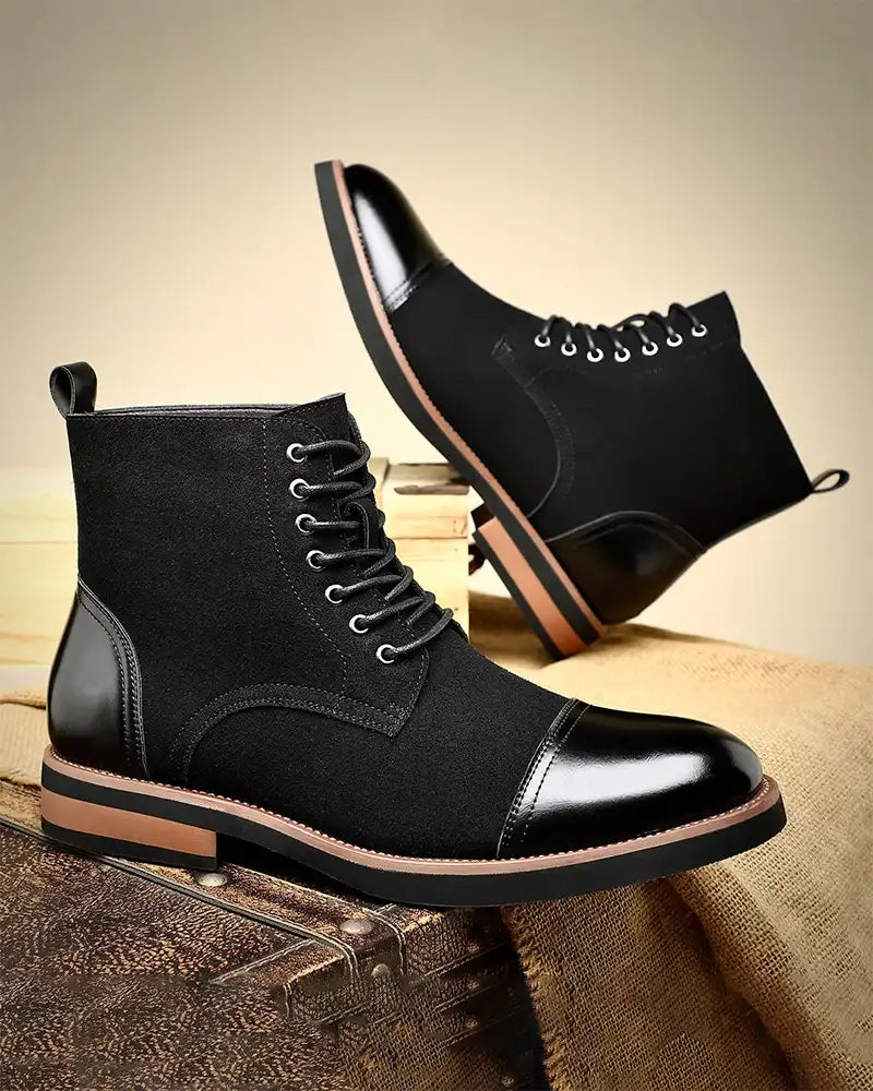 Burlington | Oxford leren laarzen